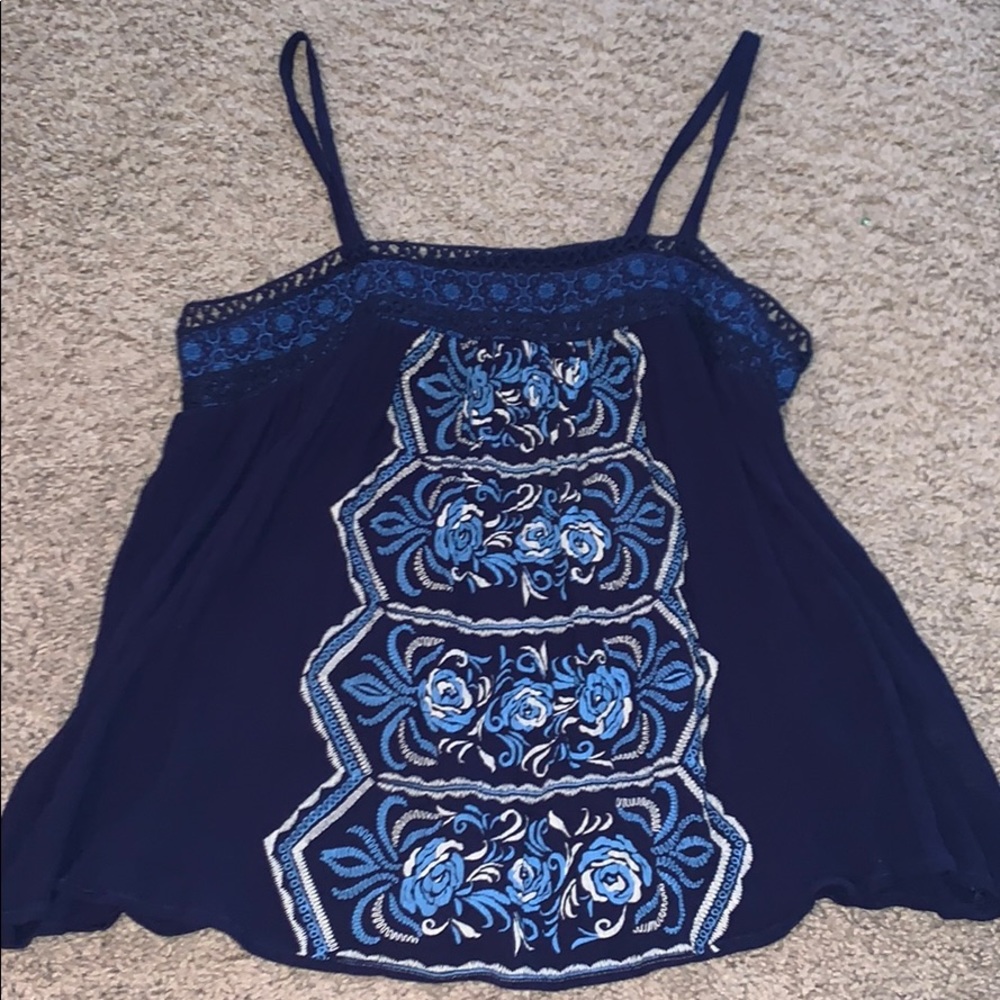 Cute Blue Tank Top!